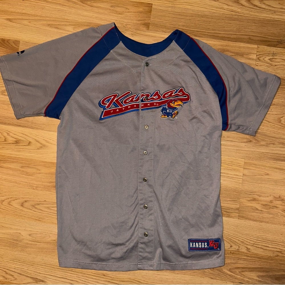 Kansas Jayhawk Men’s Large Jansport Jersey NCAA KU Basketball